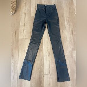 Zara | Black | Faux Leather